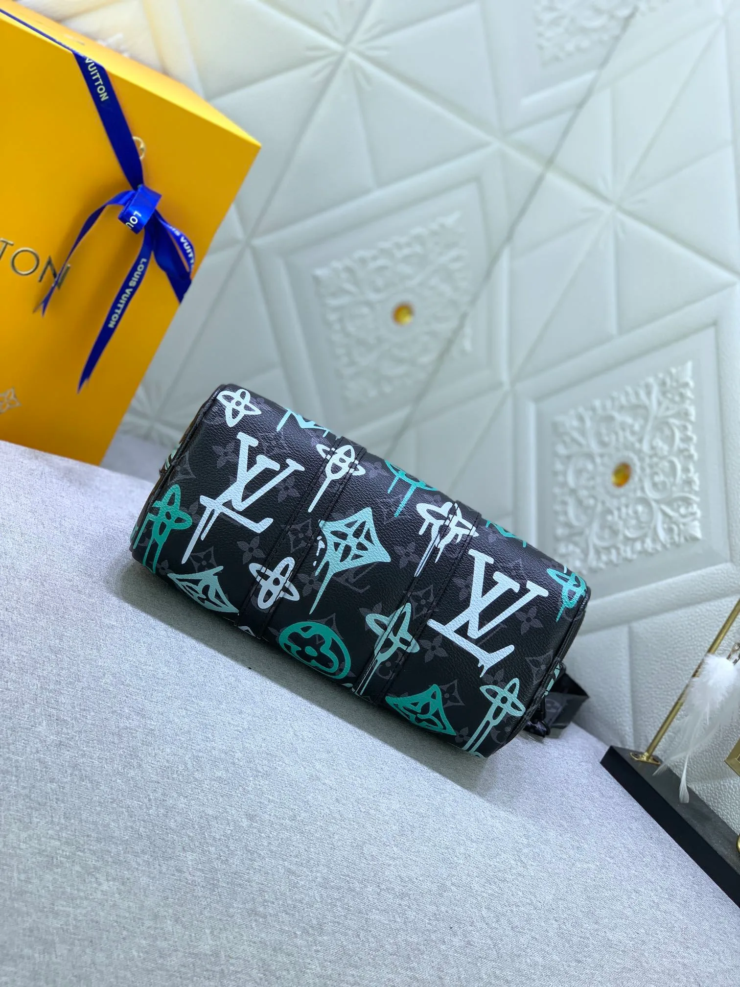 All categories Official website "Brand Women's Bags" Women's Bags 💙 LV replica LV, fine imitation LV bags, LV handbags, 2023 official latest version LV leather travel bag, bag factory, original material, size: 25-15-11CM