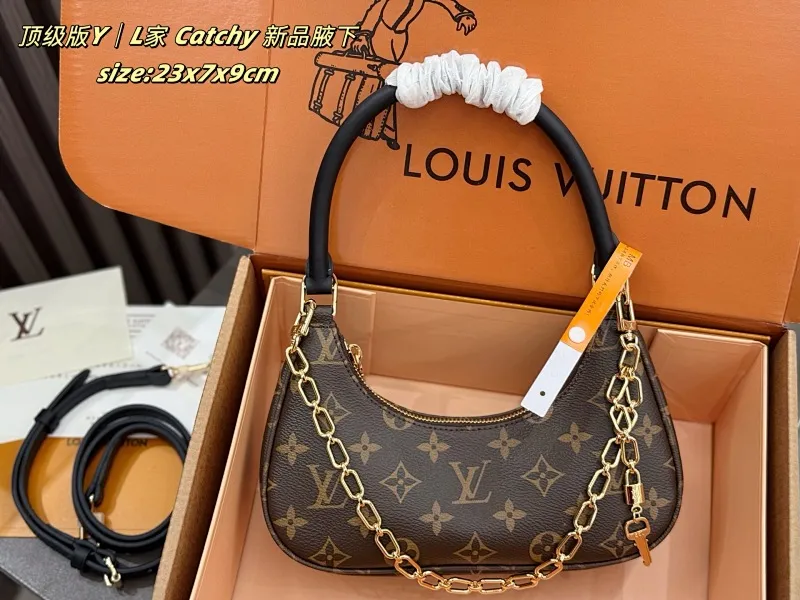 All categories Official website "Brand Women's Bags" Women's Bags 💙 LV 2025 new LV armpit bag