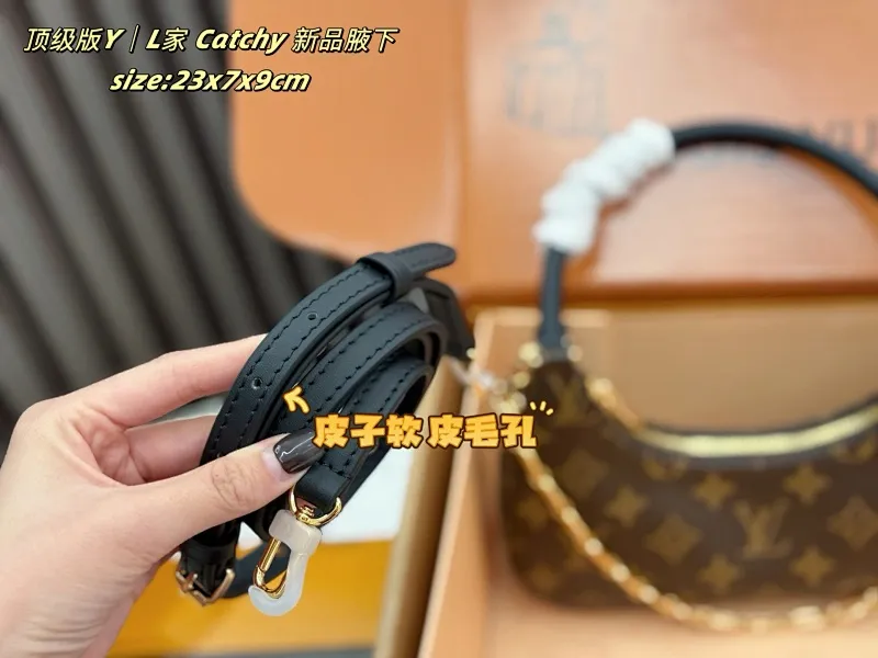 All categories Official website "Brand Women's Bags" Women's Bags 💙 LV 2025 new LV armpit bag