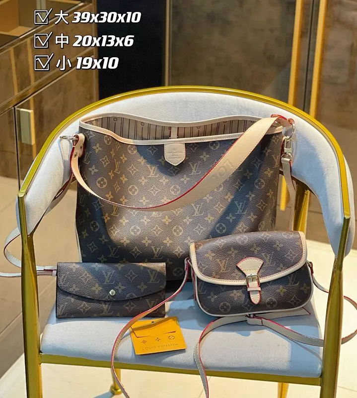 All categories Official website "Three-piece bag set" Three-piece set💖 LV 2023 new LV bag three-piece set wholesale