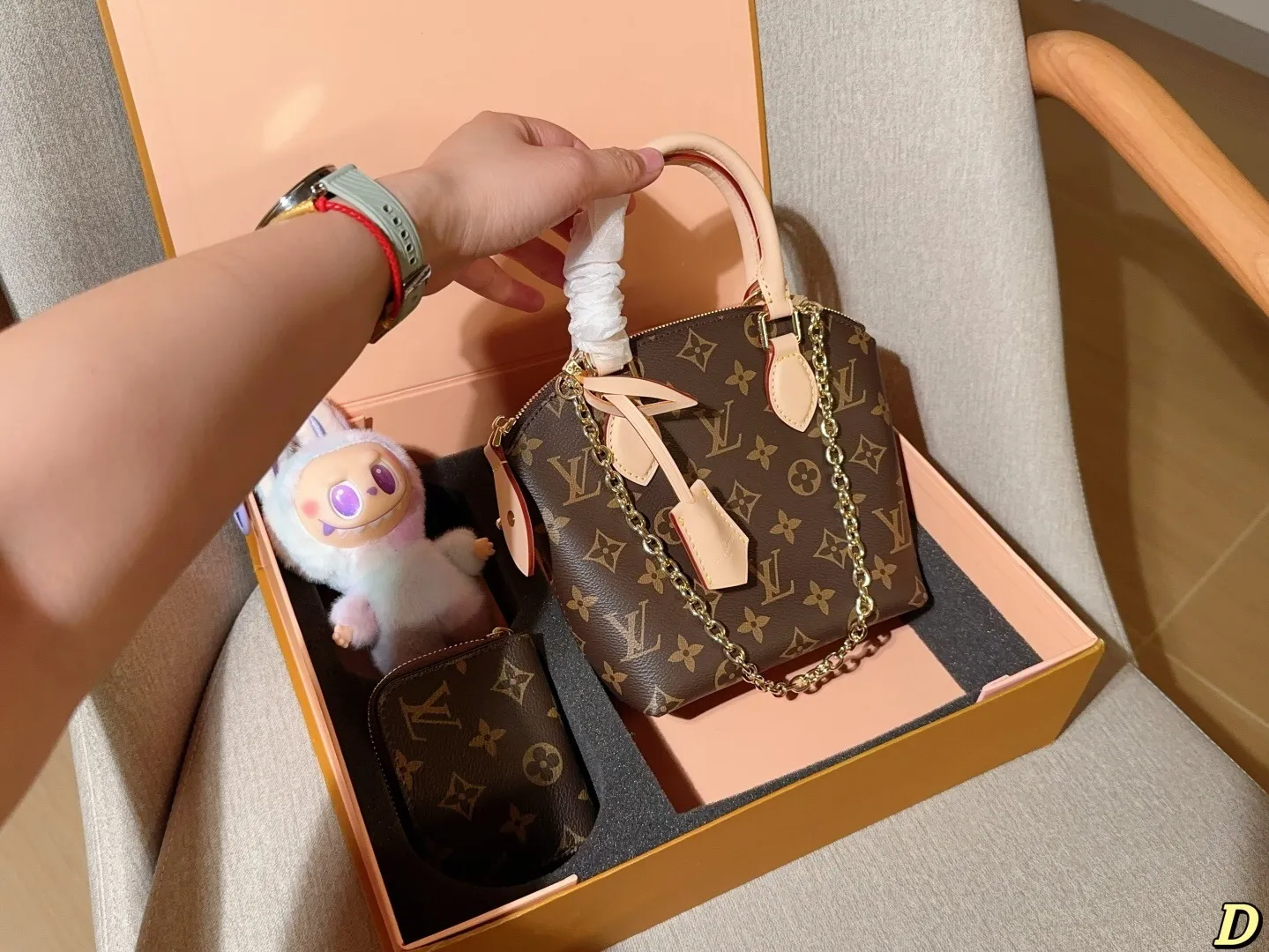 All Categories Official Website "Brand Women's Bags" Women's Bags 💙 LV 2025 New Lv Box Lockit BB Shell Bag
