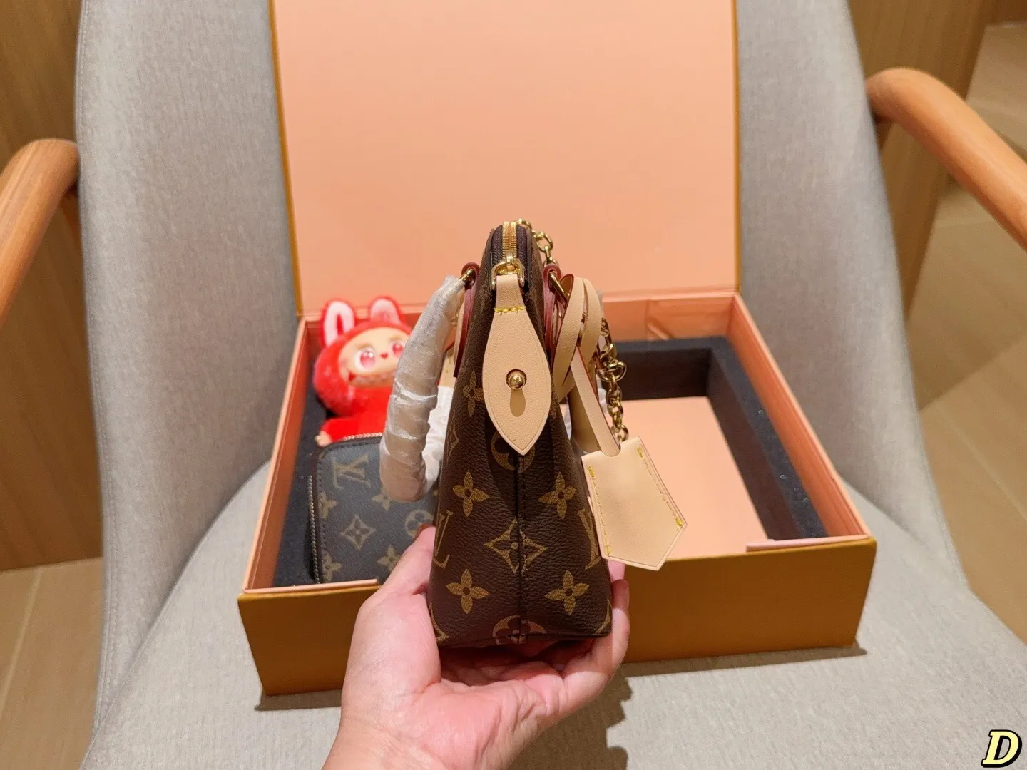 All Categories Official Website "Brand Women's Bags" Women's Bags 💙 LV 2025 New Lv Box Lockit BB Shell Bag