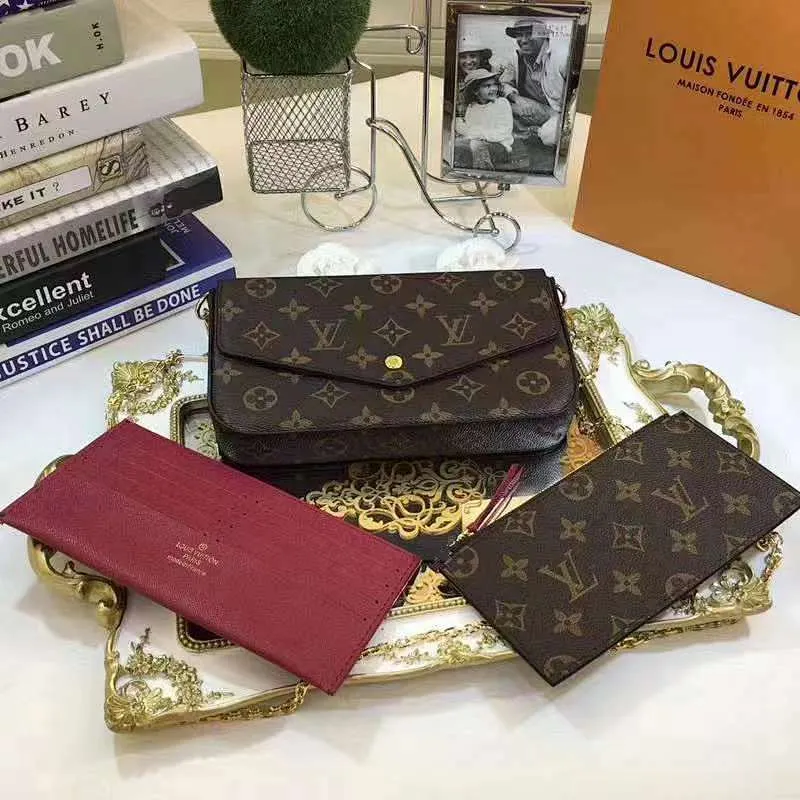 All categories Official website "Brand Women's Bags" Women's Bags 💙 LV 2022 official new LV three-piece handbag wholesale 5800800 High quality Size: 21-11-2CM