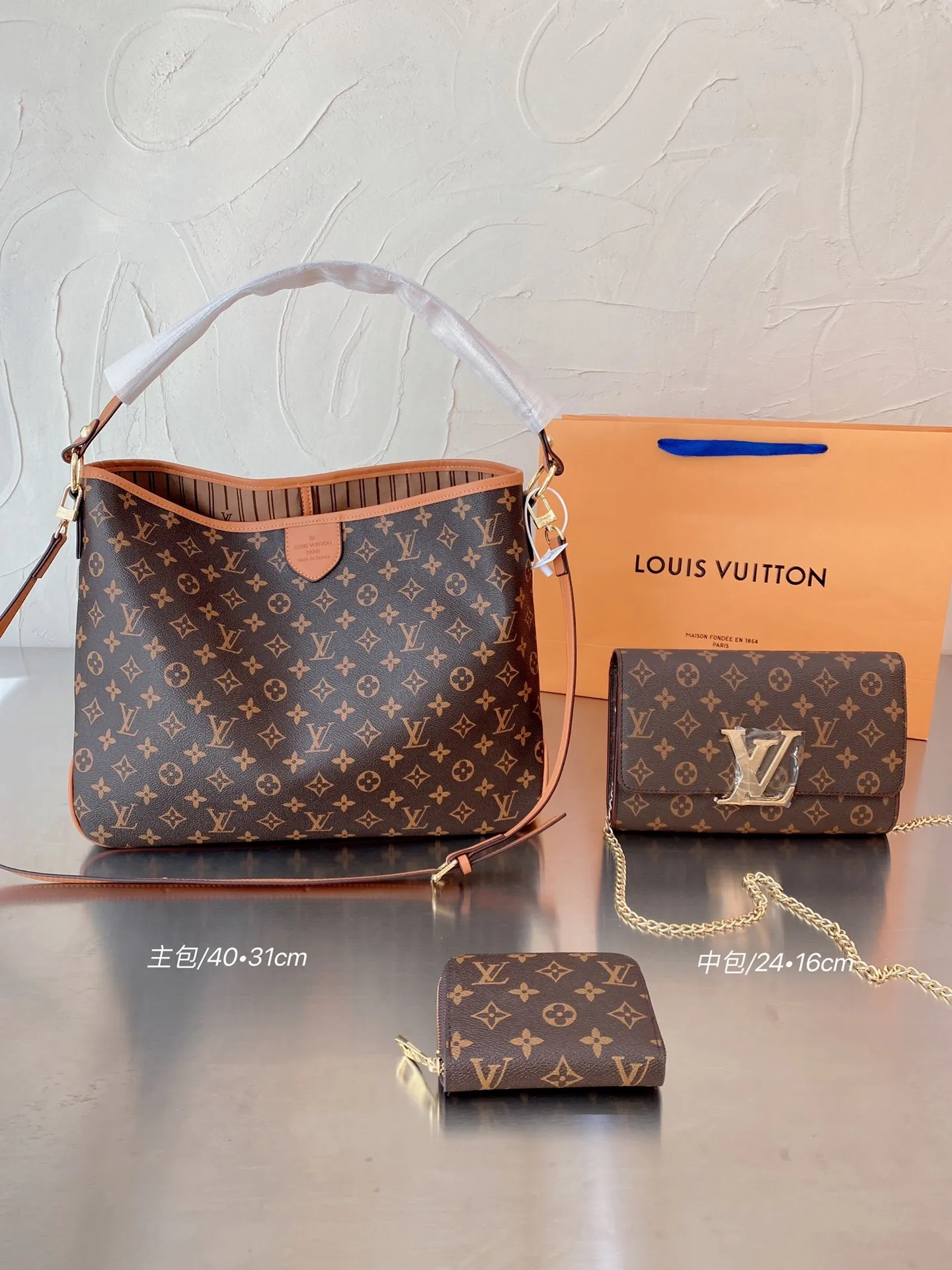 All categories Official website "Three-piece bag set" Three-piece set💖 LV 2023 new LV bag three-piece set wholesale