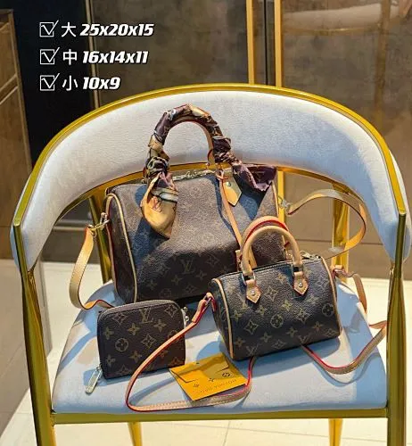 All categories Official website "Three-piece bag set" Three-piece set💖 LV 2023 new LV bag three-piece set wholesale