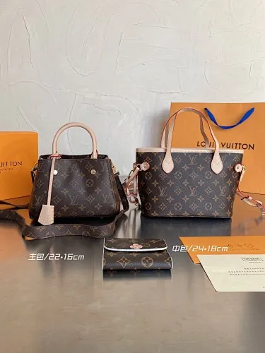 All categories Official website "Three-piece bag set" Three-piece set💖 LV 2023 new LV bag three-piece set wholesale