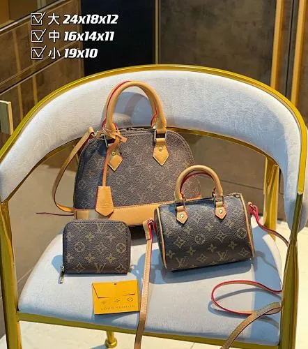 All categories Official website "Three-piece bag set" Three-piece set💖 LV 2023 new LV bag three-piece set wholesale