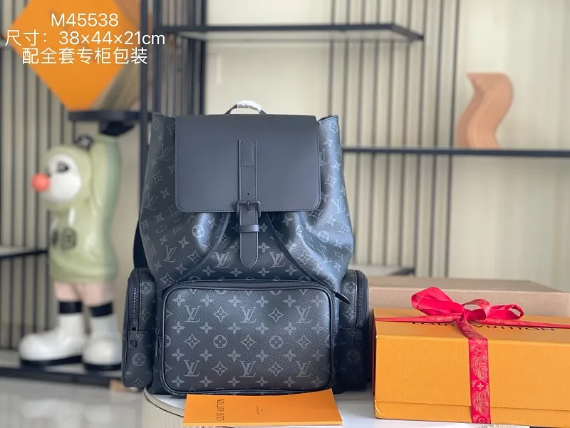 All Categories 💚 Authentic Grade Bags 💚 LV 2026 New LV Backpack Luxury Replica Large Capacity
