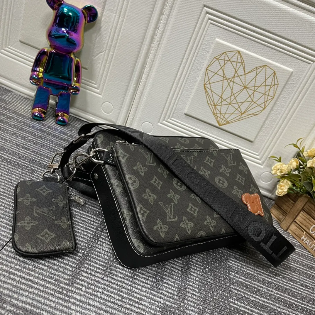 All categories Official website "Brand Women's Bags" Women's Bags 💙 LV replica LV, fine imitation LV bags, LV shoulder bags, 2023 official latest version LV messenger bag, bag factory, original material, size: 25-18.5-7CM