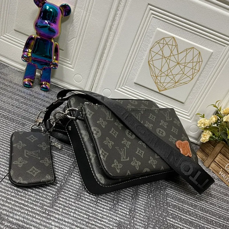 All categories Official website "Brand Women's Bags" Women's Bags 💙 LV replica LV, fine imitation LV bags, LV shoulder bags, 2023 official latest version LV messenger bag, bag factory, original material, size: 25-18.5-7CM