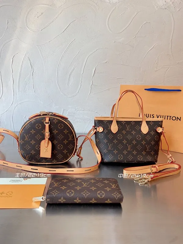 All categories Official website "Three-piece bag set" Three-piece set💖 LV 2023 new LV bag three-piece set wholesale