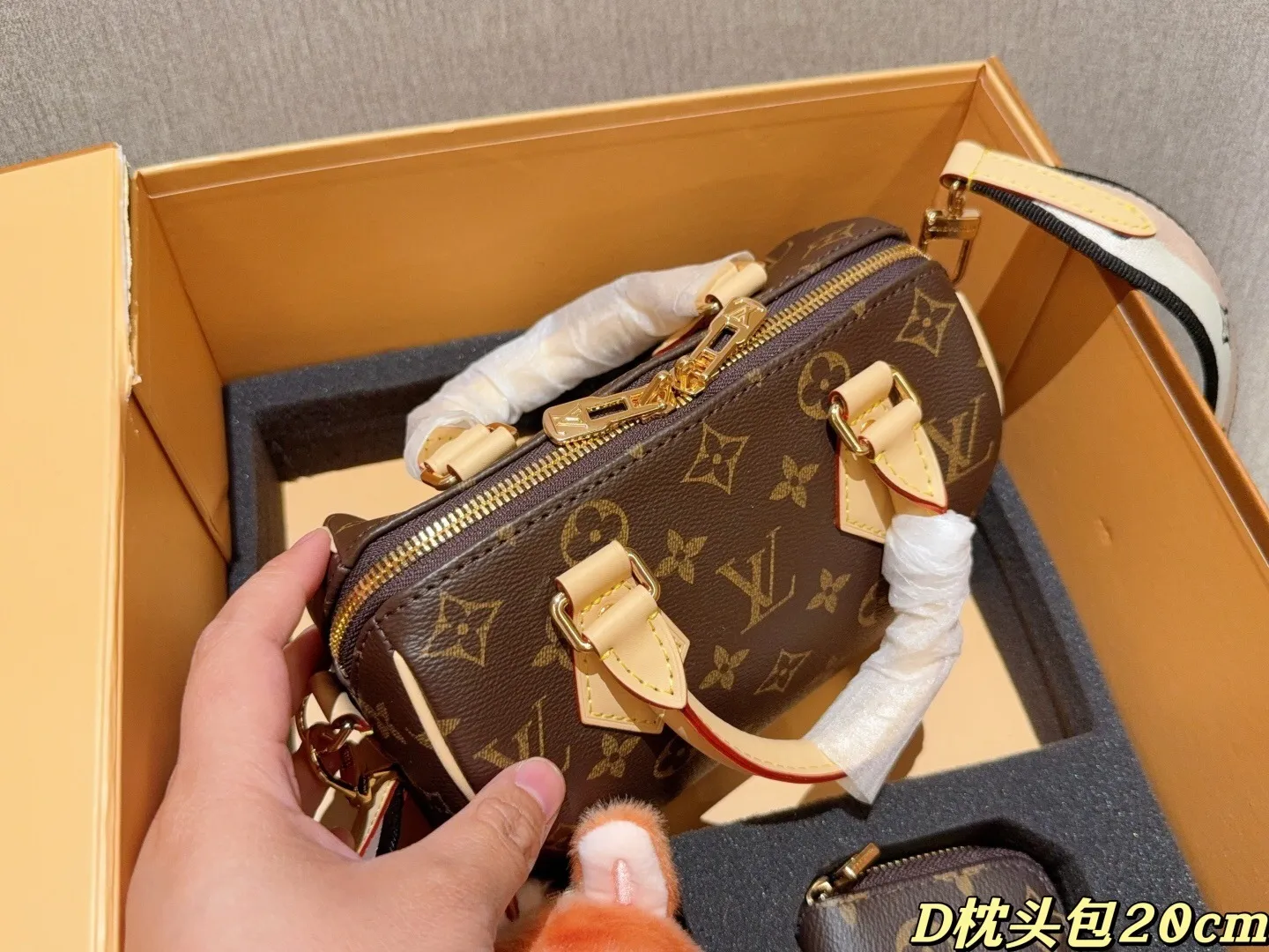 All Categories Official Website "Brand Women's Bags" Women's Bags 💙 LV 025 New LV Set Classic 20cm Pillow Bag