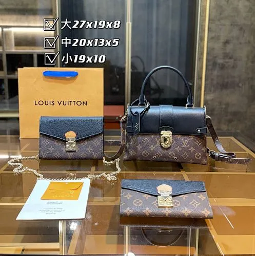 All categories Official website "Three-piece bag set" Three-piece set💖 LV 2023 new LV bag three-piece set wholesale