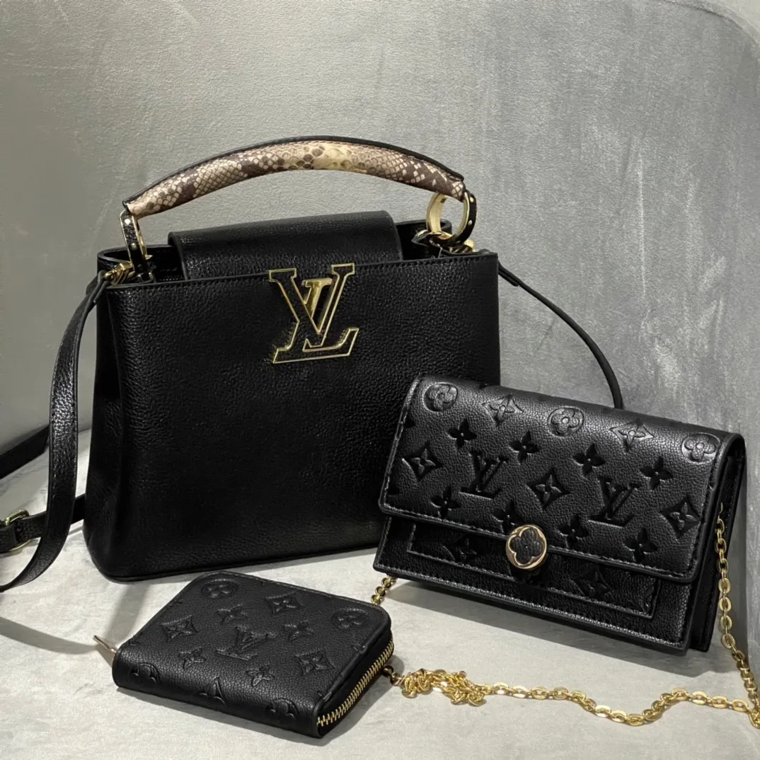 All categories Official website "Three-piece bag set" Three-piece set💖 LV 2023 new LV bag three-piece set wholesale