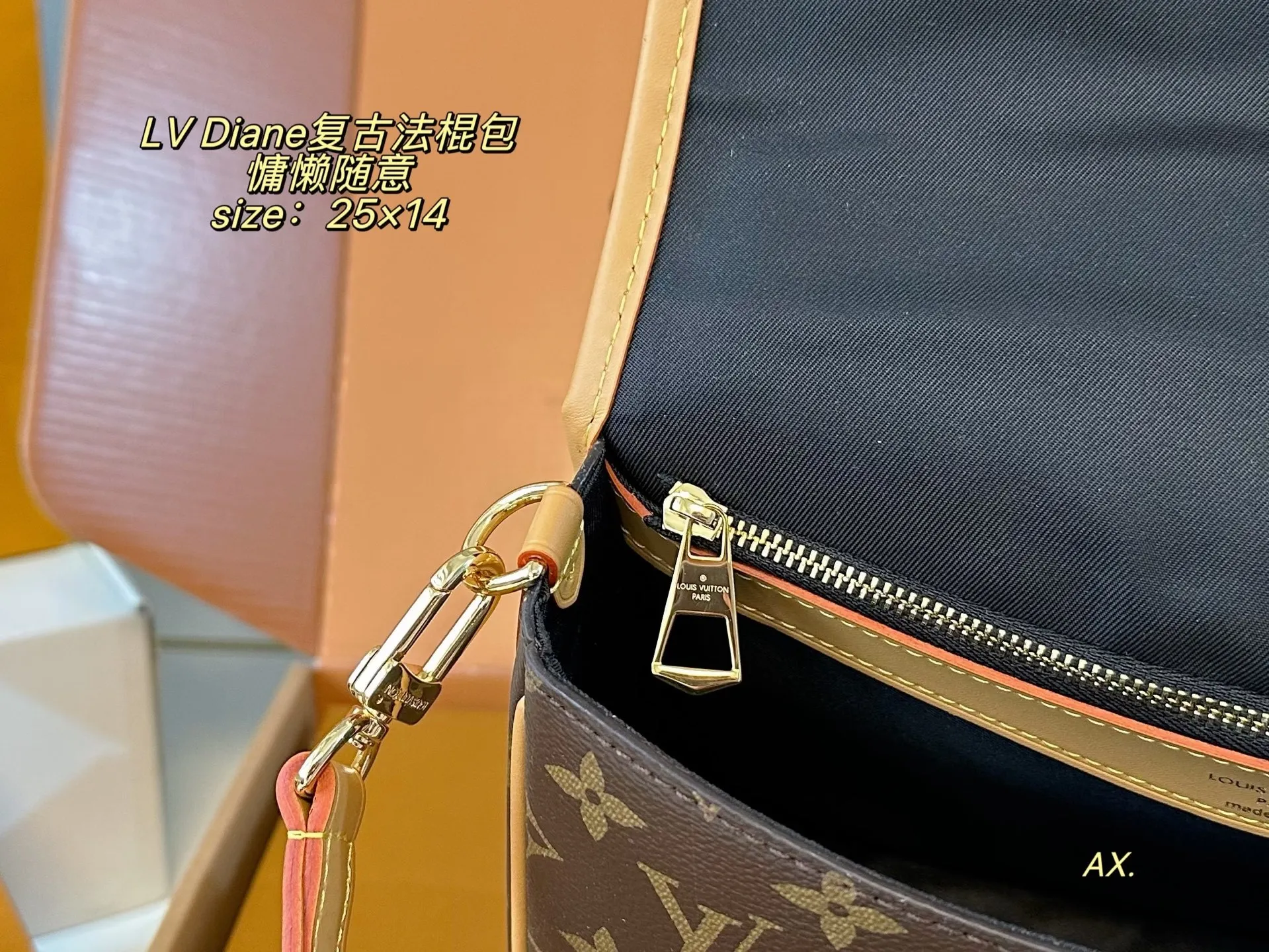 All categories Official website "Brand Women's Bags" Women's Bags 💙 LV 2025 new LV armpit bag