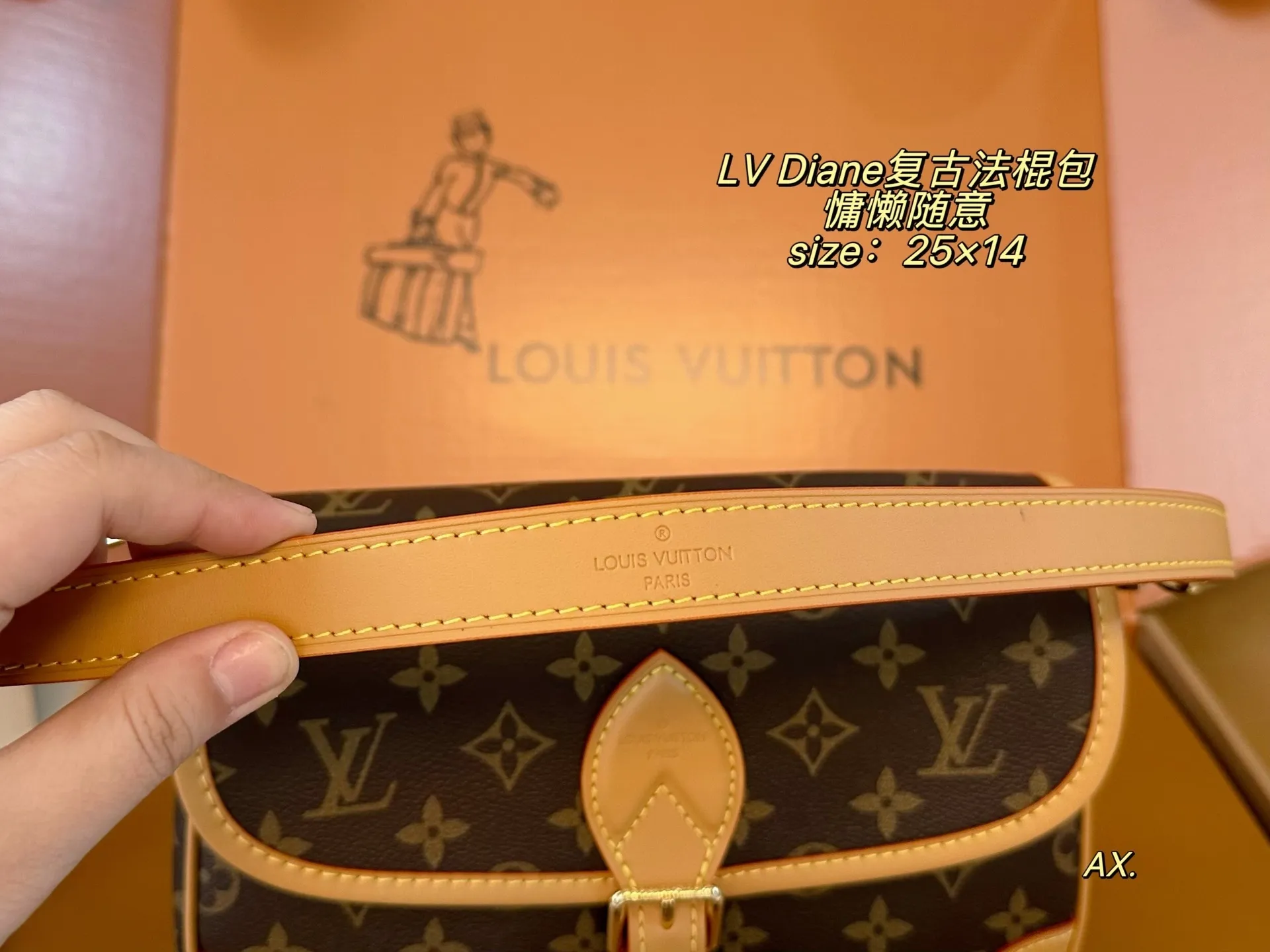 All categories Official website "Brand Women's Bags" Women's Bags 💙 LV 2025 new LV armpit bag