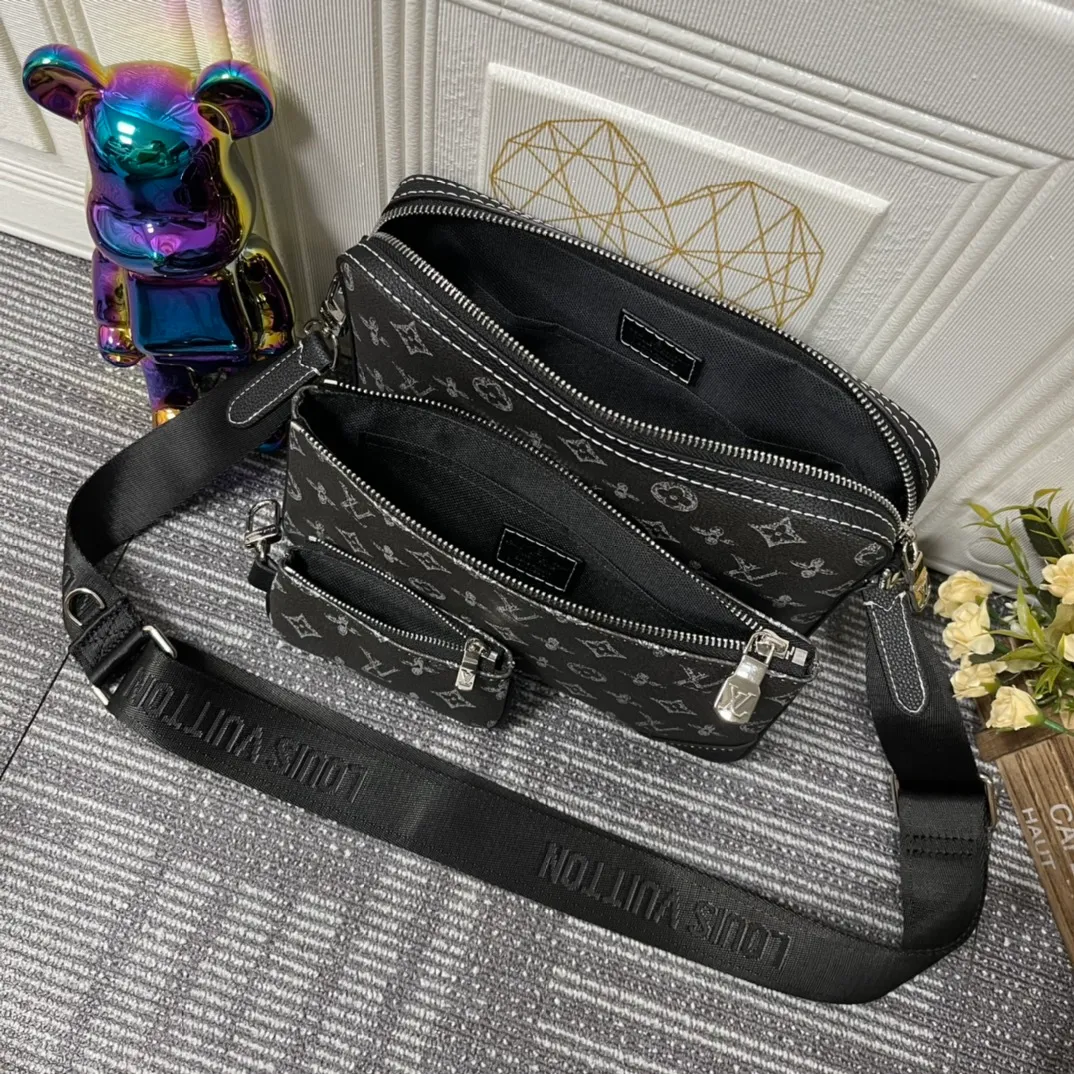 All categories Official website "Brand Women's Bags" Women's Bags 💙 LV replica LV, fine imitation LV bags, LV shoulder bags, 2023 official latest version LV messenger bag, bag factory, original material, size: 25-18.5-7CM