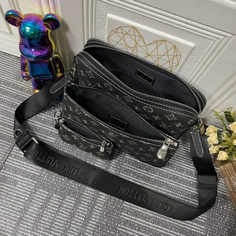 All categories Official website "Brand Women's Bags" Women's Bags 💙 LV replica LV, fine imitation LV bags, LV shoulder bags, 2023 official latest version LV messenger bag, bag factory, original material, size: 25-18.5-7CM