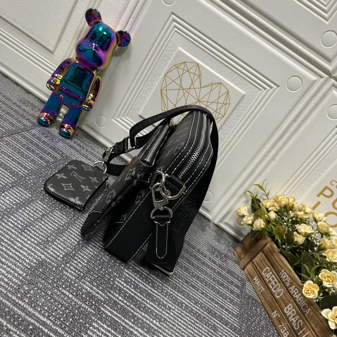 All categories Official website "Brand Women's Bags" Women's Bags 💙 LV replica LV, fine imitation LV bags, LV shoulder bags, 2023 official latest version LV messenger bag, bag factory, original material, size: 25-18.5-7CM