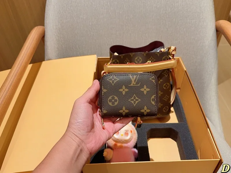 All Categories Official Website "Brand Women's Bags" Women's Bags 💙 LV 2025 New LV Set Neonoe Champagne Bucket Bag