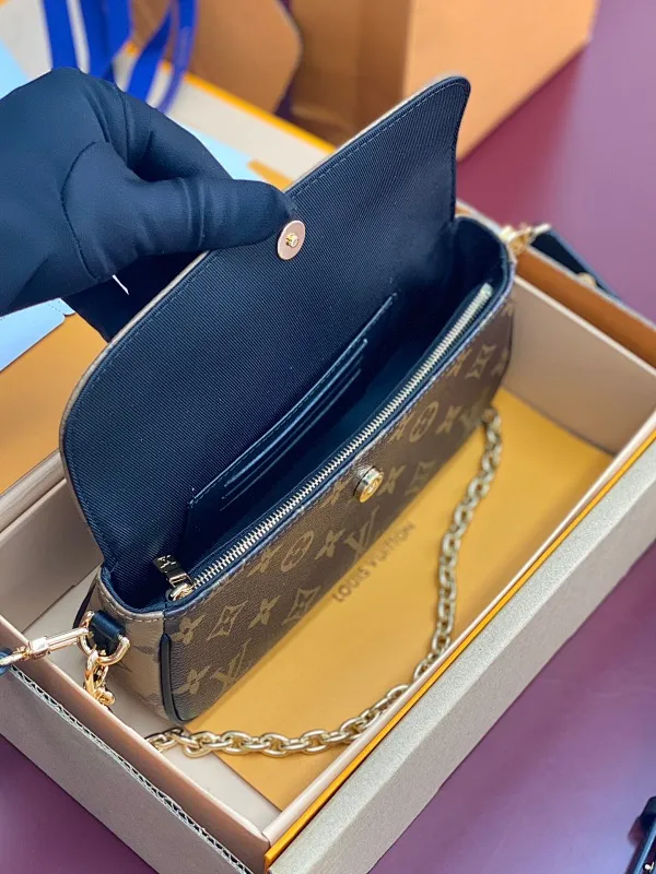 All categories Official website "Brand Women's Bags" Women's Bags 💙 LV 2025 new LV armpit bag