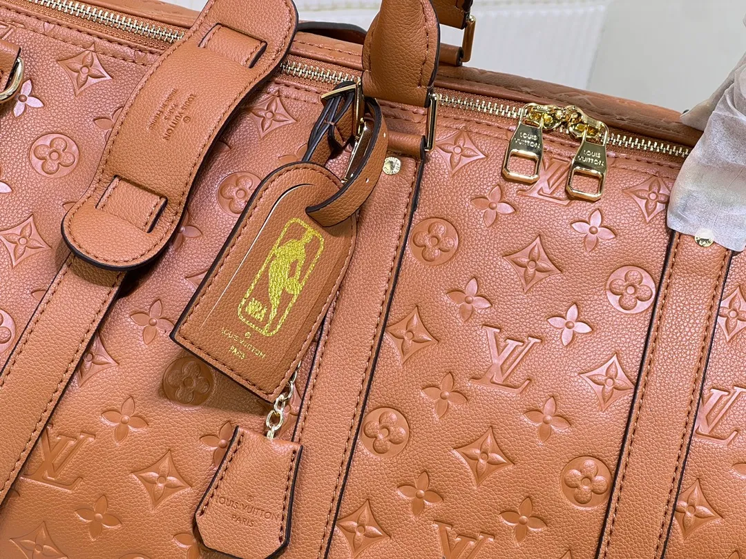 All categories Official website "Brand Women's Bags" Women's Bags 💙 LV replica LV, fine imitation LV bags, LV handbags, 2023 official latest version LV travel bag, bag factory, original material, size: 55-27-20CM