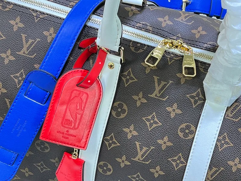 All categories Official website "Brand Women's Bags" Women's Bags 💙 LV replica LV, fine imitation LV bags, LV handbags, 2023 official latest version LV travel bag, bag factory, original material, size: 55-27-20CM