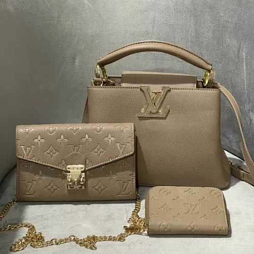 All categories Official website "Three-piece bag set" Three-piece set💖 LV 2023 new LV bag three-piece set wholesale