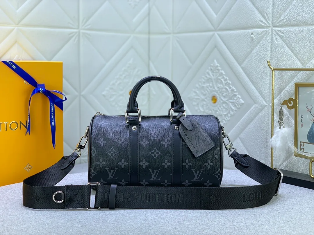 All categories Official website "Brand Women's Bags" Women's Bags 💙 LV replica LV, fine imitation LV bags, LV handbags, 2023 official latest version LV leather travel bag, bag factory, original material, size: 25-15-11CM