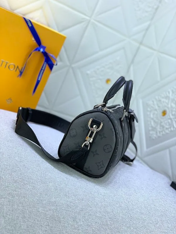 All categories Official website "Brand Women's Bags" Women's Bags 💙 LV replica LV, fine imitation LV bags, LV handbags, 2023 official latest version LV leather travel bag, bag factory, original material, size: 25-15-11CM