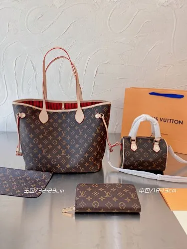 All categories Official website "Three-piece bag set" Three-piece set💖 LV 2023 new LV bag three-piece set wholesale