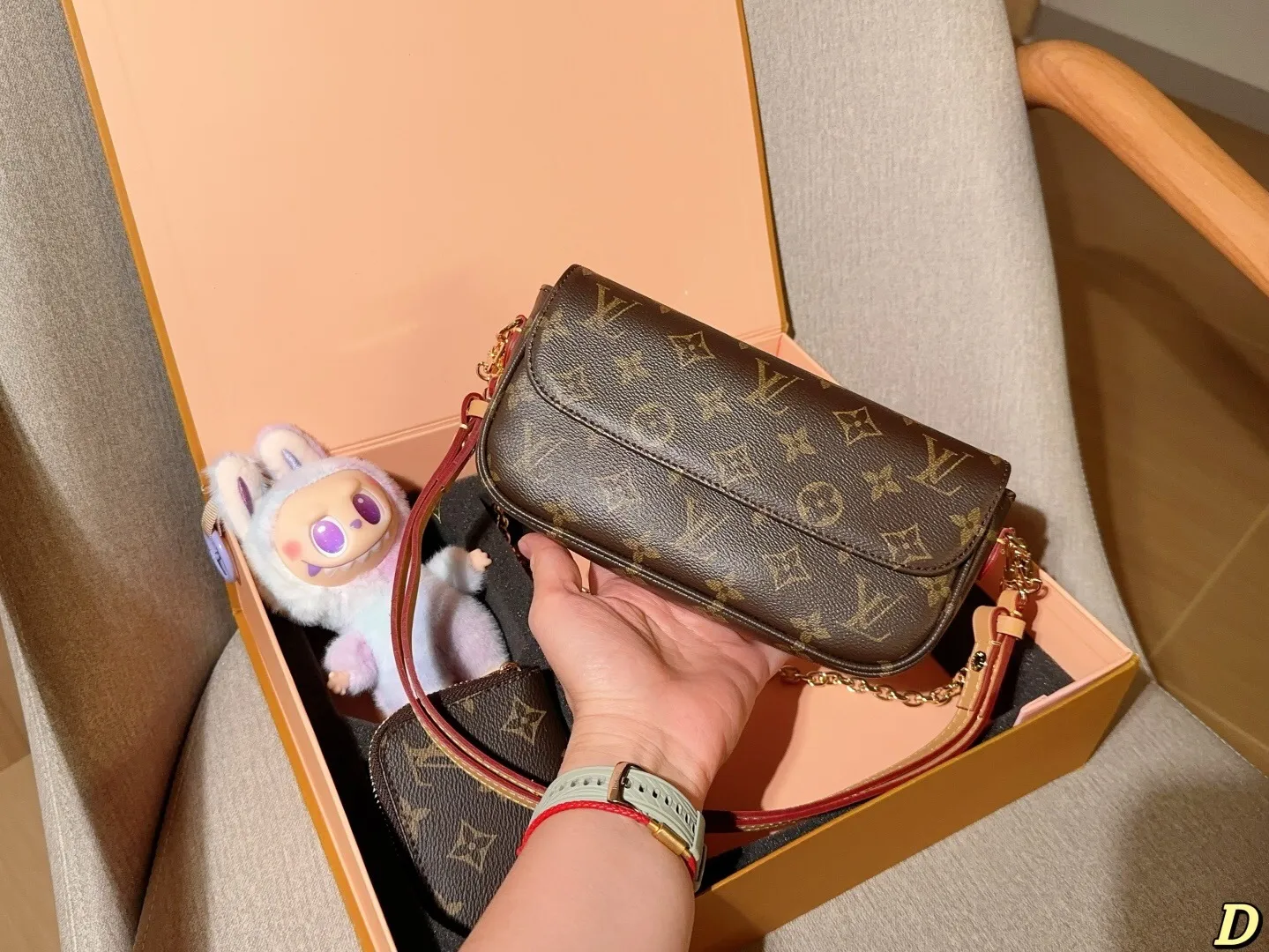 All Categories Official Website "Brand Women's Bags" Women's Bags 💙 LV 2025 New LV Set Box lvy Mahjong Bag