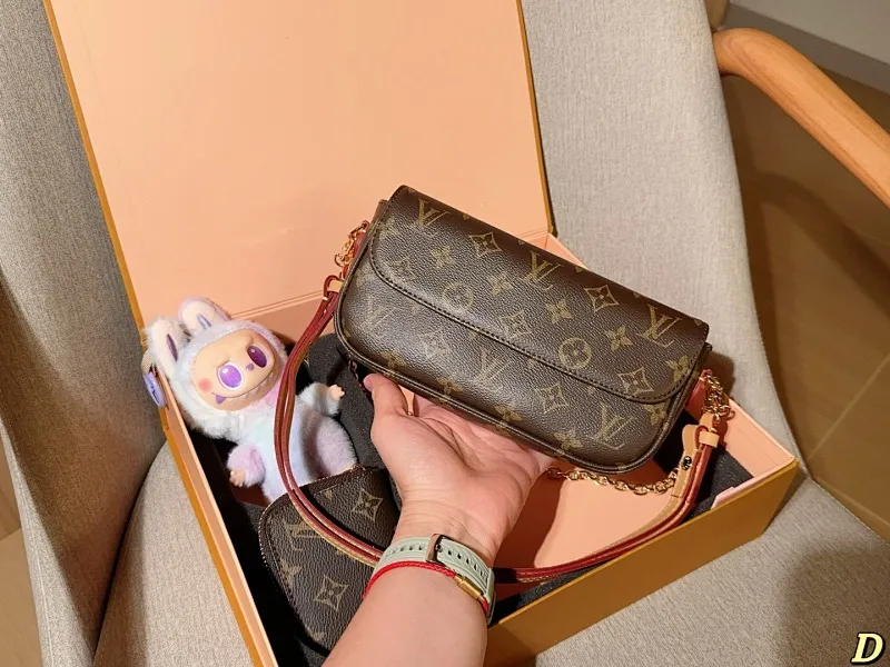 All Categories Official Website "Brand Women's Bags" Women's Bags 💙 LV 2025 New LV Set Box lvy Mahjong Bag