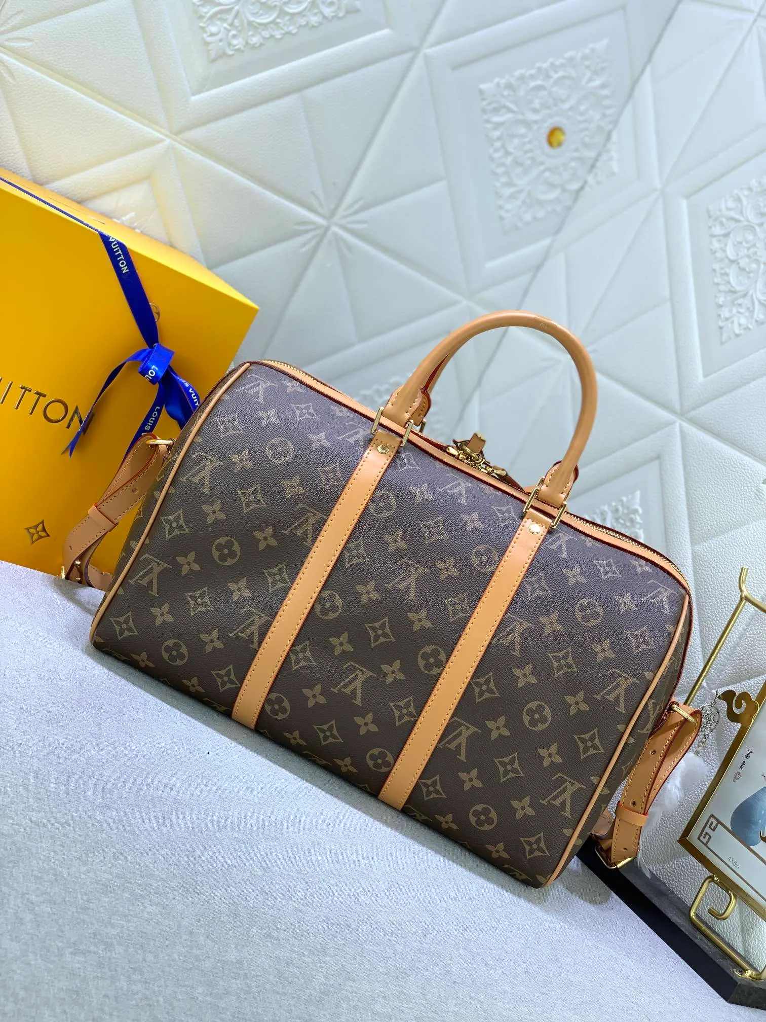All categories Official website "Brand Women's Bags" Women's Bags 💙 LV replica LV, fine imitation LV bags, LV handbags, 2023 official latest version LV cowhide travel bag, bag factory, original material, size: 35-23-18CM