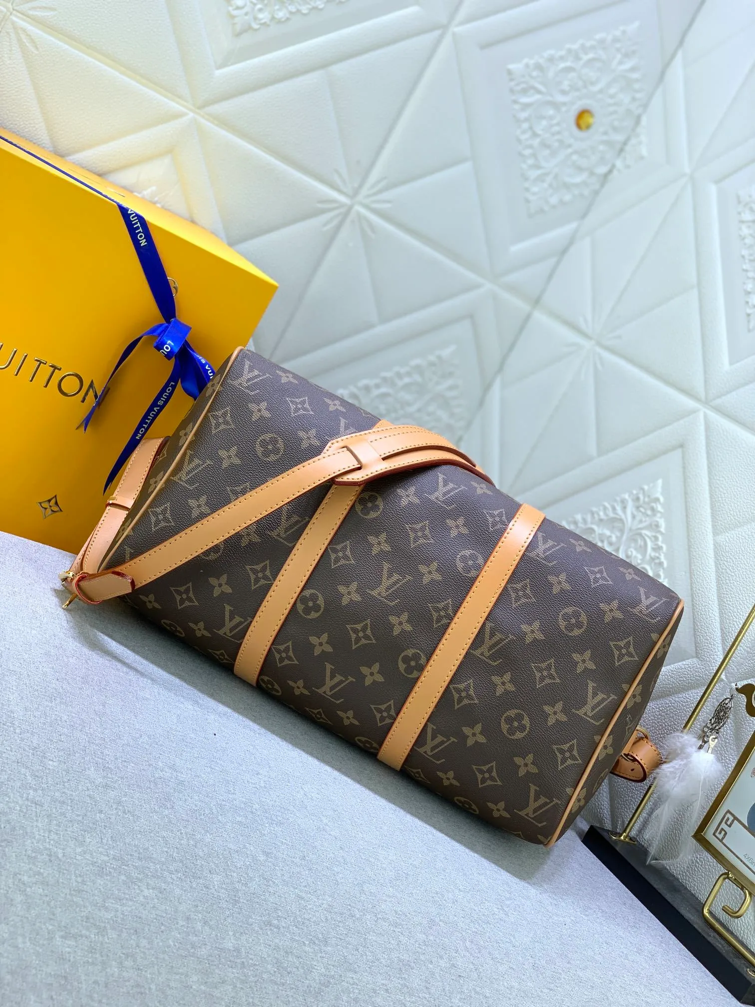 All categories Official website "Brand Women's Bags" Women's Bags 💙 LV replica LV, fine imitation LV bags, LV handbags, 2023 official latest version LV cowhide travel bag, bag factory, original material, size: 35-23-18CM