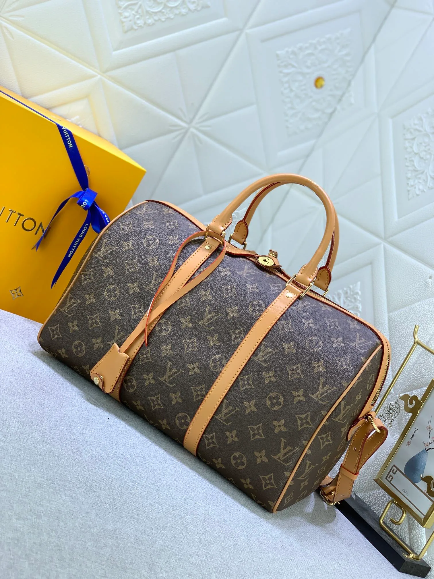 All categories Official website "Brand Women's Bags" Women's Bags 💙 LV replica LV, fine imitation LV bags, LV handbags, 2023 official latest version LV cowhide travel bag, bag factory, original material, size: 35-23-18CM