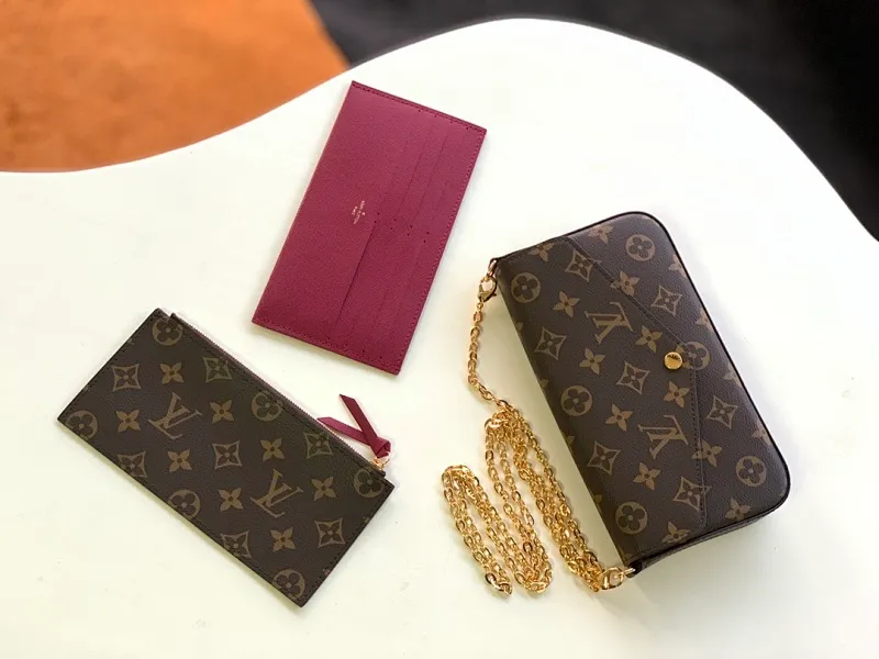 All categories Official website "Brand Women's Bags" Women's Bags 💙 LV replica LV, fine imitation LV bags, LV shoulder bags, 2023 official latest version LV calfskin chain bag, bag factory, original material, size: 21-11-2CM