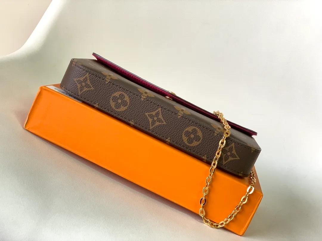 All categories Official website "Brand Women's Bags" Women's Bags 💙 LV replica LV, fine imitation LV bags, LV shoulder bags, 2023 official latest version LV calfskin chain bag, bag factory, original material, size: 21-11-2CM
