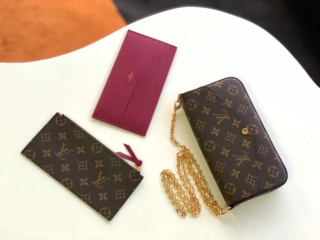 All categories Official website "Brand Women's Bags" Women's Bags 💙 LV replica LV, fine imitation LV bags, LV shoulder bags, 2023 official latest version LV calfskin chain bag, bag factory, original material, size: 21-11-2CM