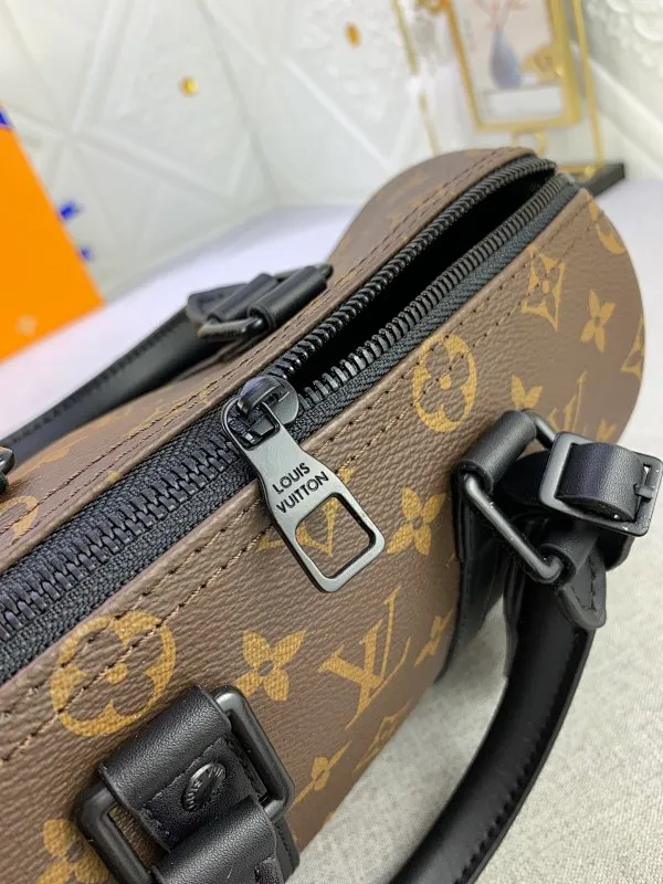 All categories Official website "Brand Women's Bags" Women's Bags 💙 LV replica LV, fine imitation LV bags, LV handbags, 2023 official latest version LV leather travel bag, bag factory, original material, size: 25-15-11CM
