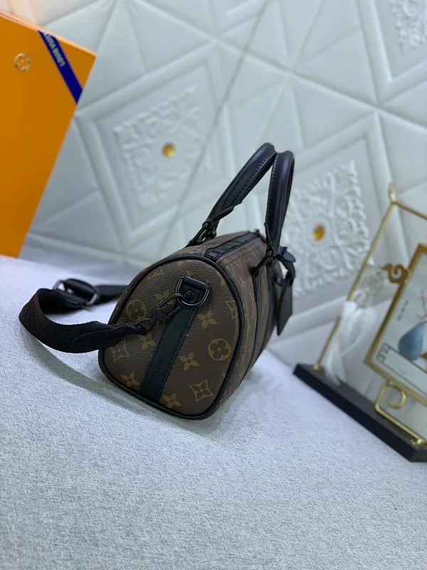 All categories Official website "Brand Women's Bags" Women's Bags 💙 LV replica LV, fine imitation LV bags, LV handbags, 2023 official latest version LV leather travel bag, bag factory, original material, size: 25-15-11CM