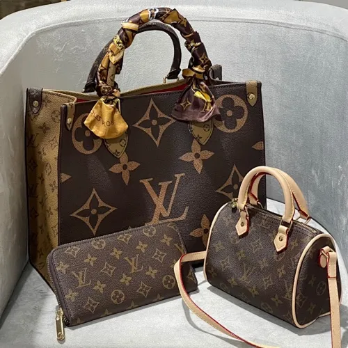 All categories Official website "Three-piece bag set" Three-piece set💖 LV 2023 new LV bag three-piece set wholesale