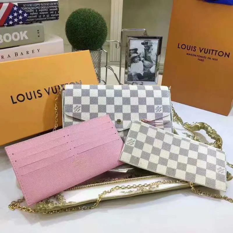 All categories Official website "Brand Women's Bags" Women's Bags 💙 LV 2022 official new LV three-piece handbag wholesale 5800800 High quality Size: 21-11-2CM