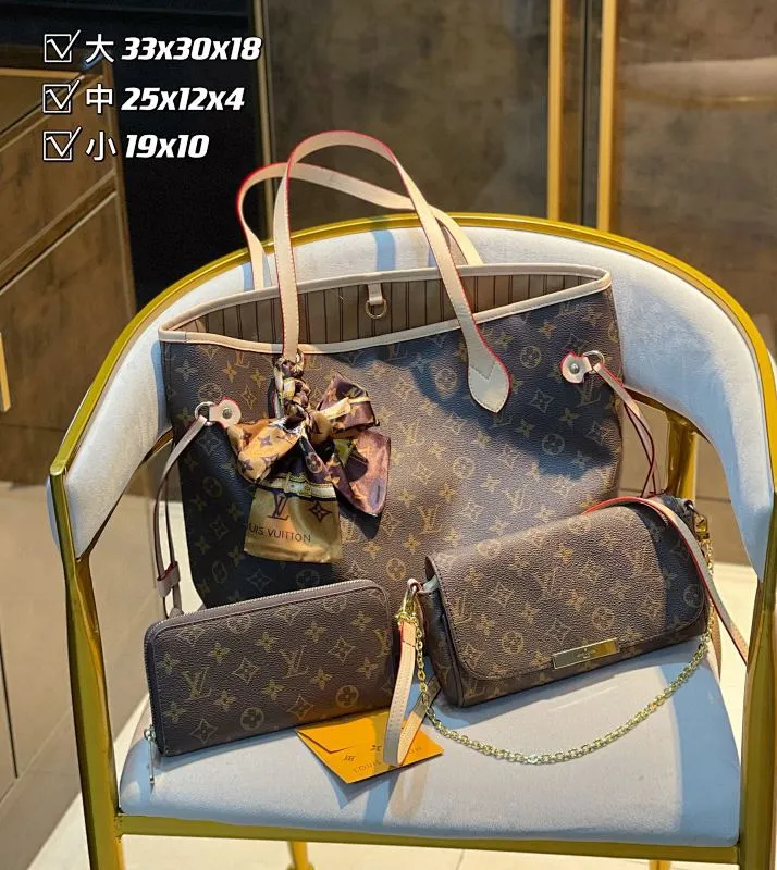 All categories Official website "Three-piece bag set" Three-piece set💖 LV 2023 new LV bag three-piece set wholesale