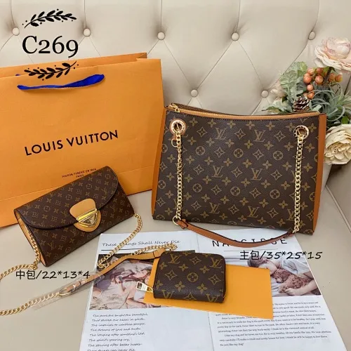 All categories Official website "Three-piece bag set" Three-piece set💖 LV 2023 new LV bag three-piece set wholesale