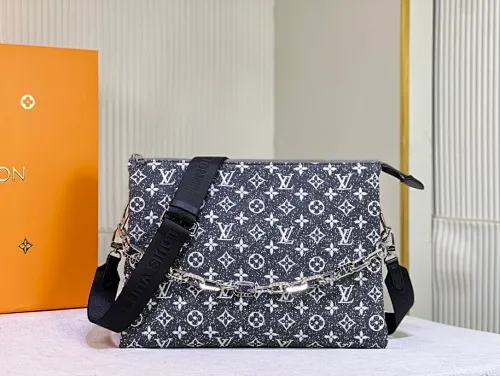 All Categories Official Website "Brand Women's Bags" Women's Bags 💙 LV 2023 New LV Denim Crossbody Bag
