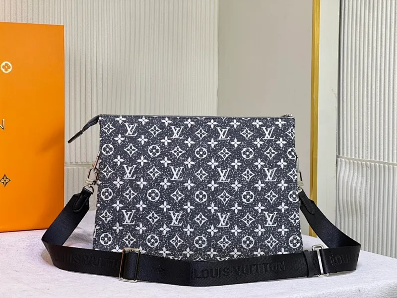 All Categories Official Website "Brand Women's Bags" Women's Bags 💙 LV 2023 New LV Denim Crossbody Bag