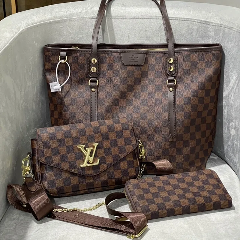 All categories Official website "Three-piece bag set" Three-piece set💖 LV 2023 new LV bag three-piece set wholesale
