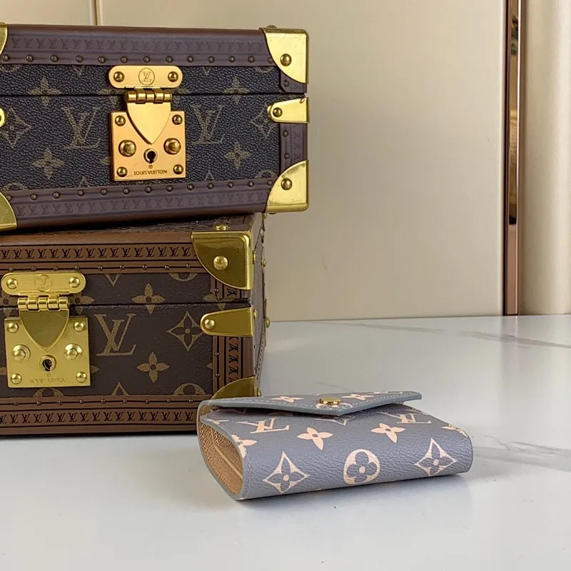 All categories 💚 Authentic bags 💚 LV 2024 official website new LV short wallet