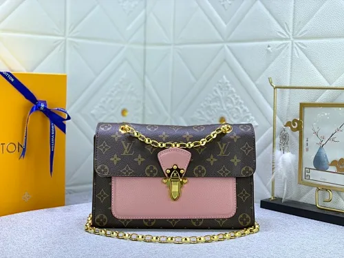 All Categories Official Website "Brand Women's Bags" Women's Bags 💙 LV French custom-made Monogram canvas and exquisite calfskin, top-notch handmade in Taiwan, perfect bottom arc of original order for quality, perfect combination of materials and unique hardware accessories, all investment regardless of cost, single shoulder, hand-held, cross-body all-match must-have style, exquisite crown lock buckle, showing the queen's style